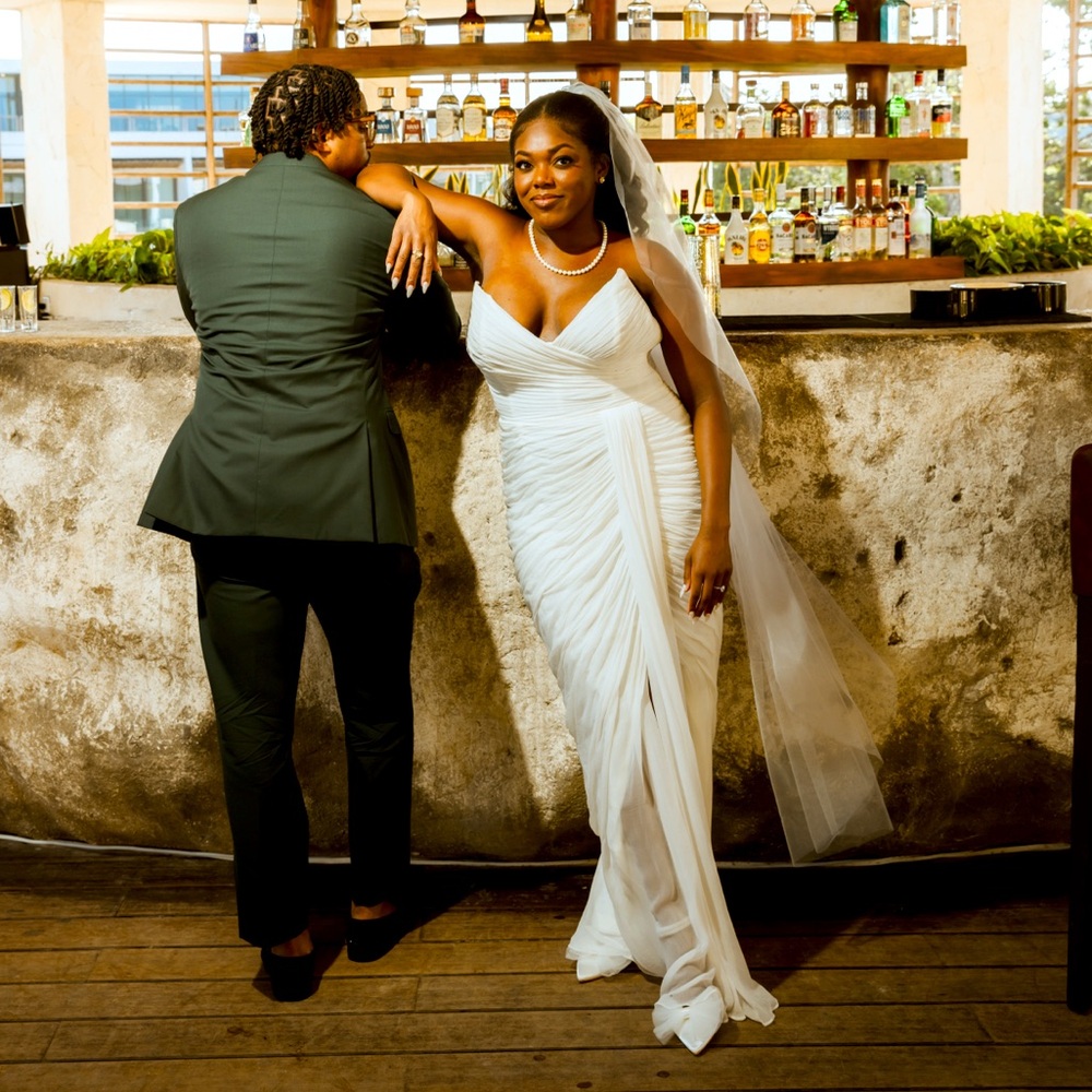 Watters Lupine Wedding Gown